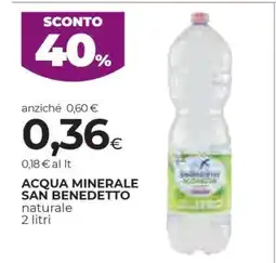 Coop Acqua Minerale San Benedetto offerta