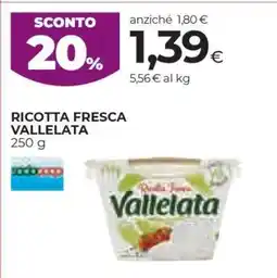 Coop Ricotta Fresca Vallelata offerta