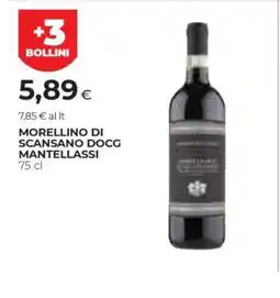 Coop Morellino di Scansano DOCG Mantellassi offerta