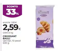 Coop Croissant Bauli offerta