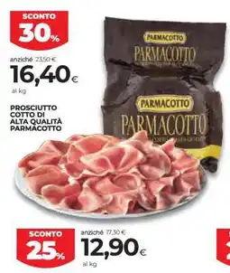 Coop PROSCIUTTO COTTO DI ALTA QUALITA' PARMACOTTO offerta