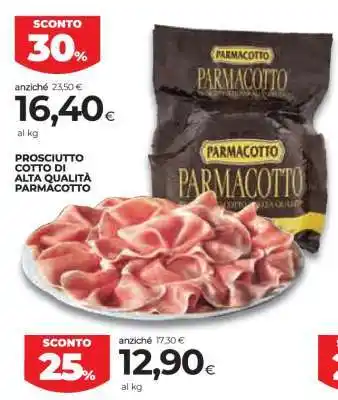 Coop PROSCIUTTO COTTO DI ALTA QUALITA' PARMACOTTO offerta