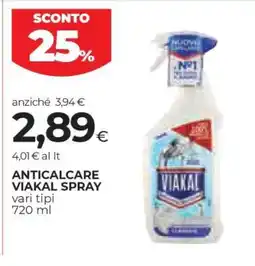 Coop ANTICALCARE VIAKAL SPRAY offerta