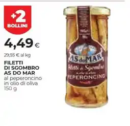 Coop FILETTI DI SGOMBRO ÀS DO MAR offerta