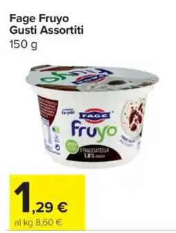 Carrefour Fage Fruyo Gusti Assortiti offerta