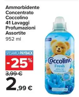 Carrefour Ammorbidente Concentrato Coccolino offerta