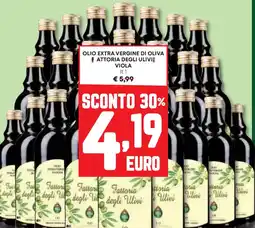 Panorama Olio extra vergine di oliva fattoria degli ulivi VIOLA offerta