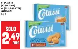 Panorama Biscotti oswego o zuppalatte COLUSSI offerta