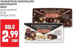 Panorama Tavoletta di cioccolato nocciolato NOVI offerta