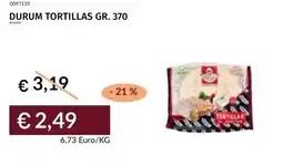 Prezzemolo e Vitale Durum tortillas offerta