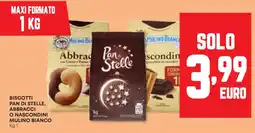 Panorama Biscotti pan di stelle, abbracci o nascondini MULINO BIANCO offerta