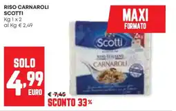 Panorama Riso carnaroli SCOTTI offerta
