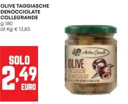 Panorama Olive taggiasche denocciolate COLLEGRANDE offerta