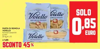 Panorama Pasta di semola VOIELLO offerta