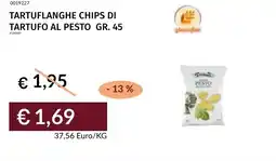 Prezzemolo e Vitale Tartuflanghe chips di tartufo al pesto offerta