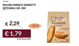Prezzemolo e Vitale Mulino bianco granetti integrali offerta