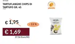 Prezzemolo e Vitale Tartuflanghe chips di tartufo offerta