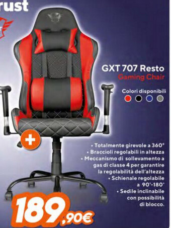 Expert GXT 707 REsto Gaming Chair offerta