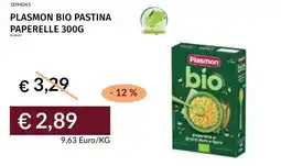 Prezzemolo e Vitale Plasmon bio pastina paperelle offerta