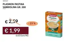 Prezzemolo e Vitale Plasmon pastina sabbiolina offerta
