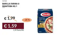 Prezzemolo e Vitale Barilla farina 0 manitoba offerta