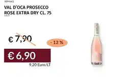 Prezzemolo e Vitale Val d'oca prosecco rose extra dry offerta