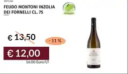 Prezzemolo e Vitale Feudo montoni inzolia dei fornelli offerta