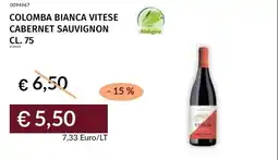 Prezzemolo e Vitale Colomba bianca vitese cabernet sauvignon offerta