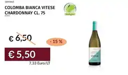 Prezzemolo e Vitale Colomba bianca vitese chardonnay offerta