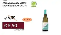 Prezzemolo e Vitale Colomba bianca vitese sauvignon blanc offerta