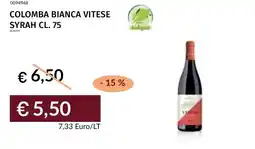 Prezzemolo e Vitale Colomba bianca vitese syrah offerta