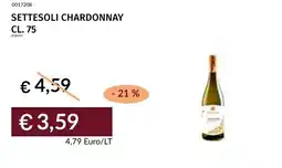 Prezzemolo e Vitale Settesoli chardonnay offerta