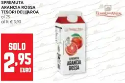 Panorama Spremuta arancia rossa TESORI DELLARCA offerta