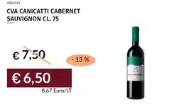 Prezzemolo e Vitale Cva canicatti cabernet sauvignon offerta