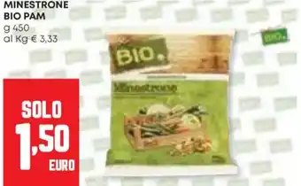Panorama Minestrone bio PAM offerta