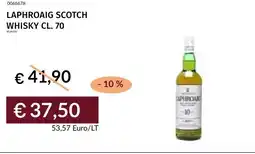 Prezzemolo e Vitale Laphroaig scotch whisky offerta