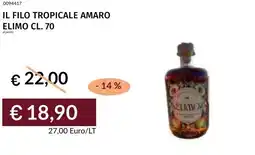 Prezzemolo e Vitale Il filo tropicale amaro elimo offerta