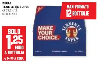 Panorama Birra tennents super offerta