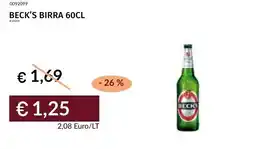 Prezzemolo e Vitale Beck's birra offerta