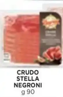 Panorama Crudo stella NEGRONI offerta