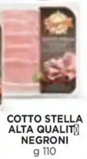 Panorama Cotto stella alta quality NEGRONI offerta