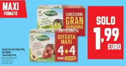 Panorama Succo di frutta in brik VALFRUTTA offerta
