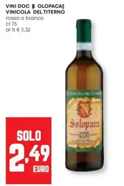 Panorama Vini doc olopaca vinicola del titerno offerta