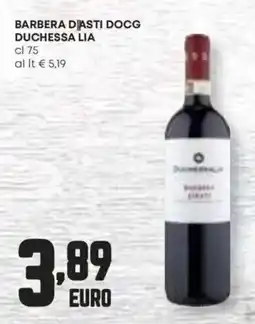 Panorama Barbera d'asti docg duchessa lia offerta