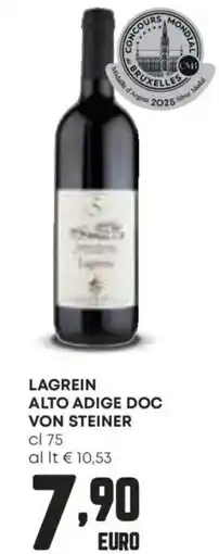 Panorama Lagrein alto adige doc von steiner offerta