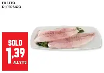 Panorama Filetto di persico offerta