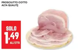 Panorama Prosciutto cotto alta qualita offerta