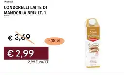 Prezzemolo e Vitale Condorelli latte di mandorla brik offerta