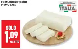 Panorama Formaggio fresco primo sale offerta