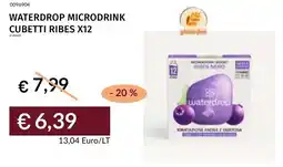 Prezzemolo e Vitale Waterdrop microdrink cubetti ribes x12 offerta